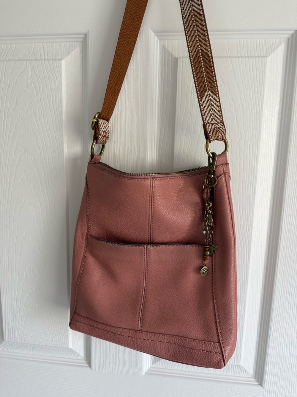 The Sak LUCIA Crossbody Bag / “Vintage Coral”
